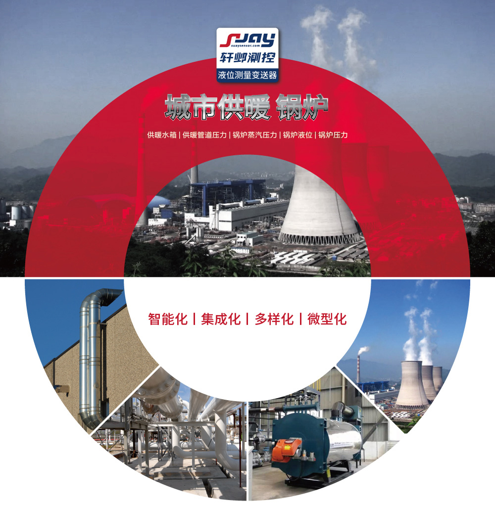 城市供暖、鍋爐（供暖水箱、供暖管道壓力、鍋爐蒸汽壓力、鍋爐液