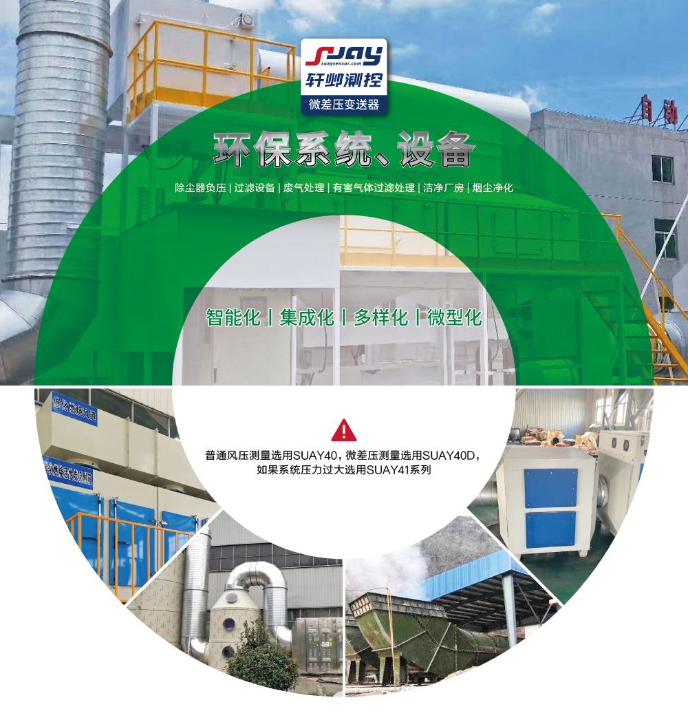 環(huán)保系統(tǒng)、設(shè)備（除塵器負(fù)壓，過濾設(shè)備、廢氣處理等）